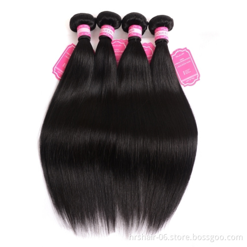 Free sample cuticle aligned straight human hair bundle mink brazilian virgin hair extension